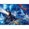 MasterPieces 1000 Piece Christmas Jigsaw Puzzle – Village Square – 19.25″x26.75″(Polar Express Race to the Pole)