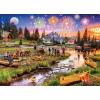 MasterPieces 1000 Piece Jigsaw Puzzle for Adults, Family, Or Youth – Fireworks on The Mountain – 19.25″x26.75″(Fireworks on the Mountain)