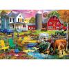 MasterPieces 1000 Piece Jigsaw Puzzle for Adults, Family, Or Youth – Picnic on the Farm – 19.25″x26.75″(300 Piece)