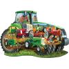 MasterPieces 1000 Piece Jigsaw Puzzle for Adults, Family, Or Youth – Tractor Shape – 38.5″ x26.5