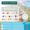 MasterPieces 1000 Piece Seek & Find Jigsaw Puzzle for Adults, Family, Or Youth – Beach Time Fun – 19.25″x26.75″(1000 Piece)