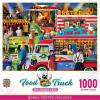 Food Truck – Surf’s Up 1000pc Puzzle – Jigsaw Puzzle with Vibrant Artwork and Durable Pieces – Fun Family Activity, Brain Challenge, and Educational Entertainment for Kids, Teens, and Adults(The Foodie Fest)