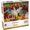 MasterPieces – 1000 Piece Jigsaw Puzzle, Chicken Dance, Funny Animals, Activity for Adults, Family, Kids, Matte Finish, 19.25″ x 26.75″(500 Piece)