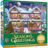 MasterPieces 1000 Piece Christmas Jigsaw Puzzle – Village Square – 19.25″x26.75″(Home for the Holidays)