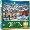 MasterPieces 1000 Piece Christmas Jigsaw Puzzle – Village Square – 19.25″x26.75″(Peace on Earth)