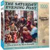 MasterPieces 1000 Piece Jigsaw Puzzle for Adults – Homecoming Marine – 25″x25″ – Norman Rockwell Art – Eco-Friendly, Matte Finish, Bonus Poster