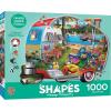 MasterPieces 1000 Piece Jigsaw Puzzle for Adults, Family, Or Youth – Happy Campers – 25.55″x 20.42″