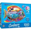 MasterPieces 1000 Piece Jigsaw Puzzle for Adults, Family, Or Youth – Tropical Menagerie – 26.5″x21.5″