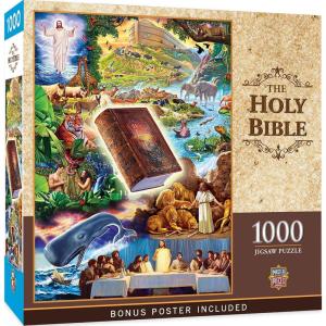MasterPieces 1000 Piece Jigsaw Puzzle for Adults, Family, Or Youth – Bible Stories – 19.25″x26.75″(1000 Piece)