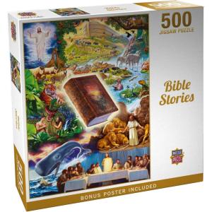 MasterPieces 1000 Piece Jigsaw Puzzle for Adults, Family, Or Youth – Bible Stories – 19.25″x26.75″(500 Piece)