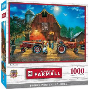 MasterPieces 1000 Piece Jigsaw Puzzle for Adults, Family, Or Youth – Boys and Their Toys – 19.25″x26.75″(The Rematch)