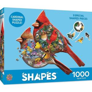 MasterPieces 1000 Piece Jigsaw Puzzle for Adults, Family, Or Youth – Cardinals – 27.5″x37.5″