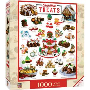 MasterPieces 1000 Piece Jigsaw Puzzle for Adults, Family, Or Youth – Christmas Treats – 19.25″x26.75″(Christmas Treats)