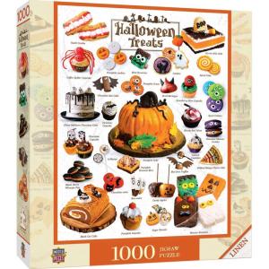 MasterPieces 1000 Piece Jigsaw Puzzle for Adults, Family, Or Youth – Christmas Treats – 19.25″x26.75″(Halloween Treats)