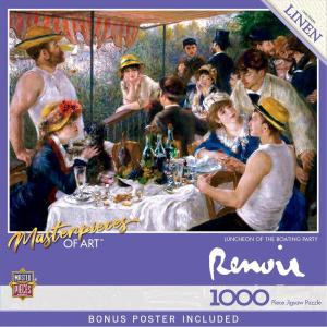 MasterPieces 1000 Piece Jigsaw Puzzle for Adults, Family, Or Youth – Luncheon of The Boating Party – 19.25″x26.75″(1000 Piece)