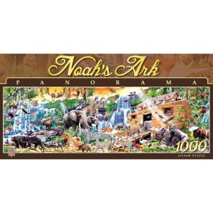 MasterPieces 1000 Piece Jigsaw Puzzle for Adults, Family, Or Youth – Noah’s Ark [1000 Pano] – 13″x 39″(Noah’s Ark Pano 2021)