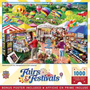 MasterPieces Fairs & Festivals – Balloon & Craft Fair 1000pc Puzzle(Balloon & Craft Fair)