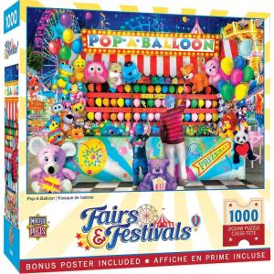 MasterPieces Fairs & Festivals – Balloon & Craft Fair 1000pc Puzzle(Pop-A-Balloon)
