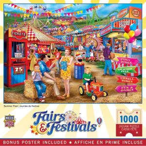 MasterPieces Fairs & Festivals – Balloon & Craft Fair 1000pc Puzzle(Summer Fest)