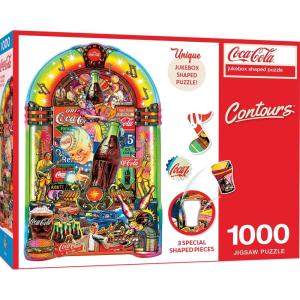 Masterpieces 1000 Piece Jigsaw Puzzle For Adults and Families – Coca-Cola Jukebox – 20.72″x 34.6″