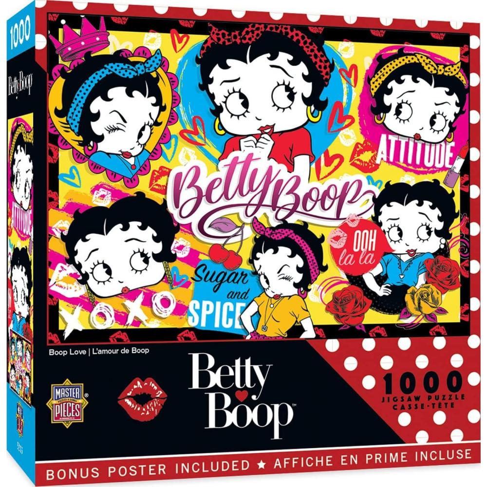 imageMasterPieces 1000 Piece Jigsaw Puzzle for Adults Family Or Youth Boop Love 1925x2675