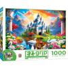 MasterPieces 1000 Piece EZ Grip Jigsaw Puzzle for Adults, Family, Or Youth – Attic Treasures – 23.5″x34″(Kingdom Beyond Time)