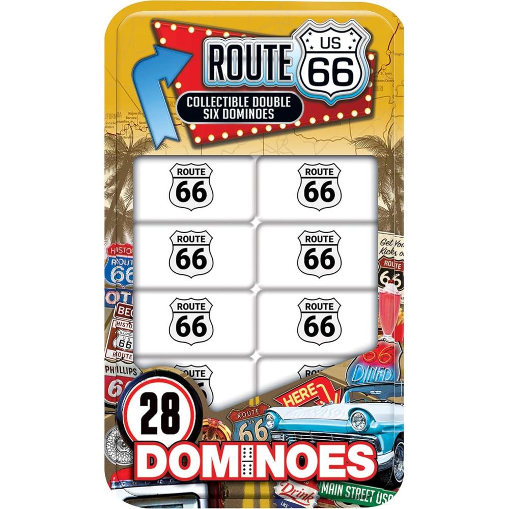 imageMasterPieces 42303 Route 66  Dominoes