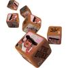 MasterPieces Game Day – Route 66 Dice Pack – 6 Piece Officially Licensed Dice Set – D6 Standard Size(John Wayne)