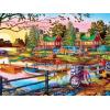 Masterpieces 550 Piece Jigsaw Puzzle for Adults and Family – Away from it All – 18″x24″(Away From it All)