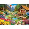 Masterpieces 550 Piece Jigsaw Puzzle for Adults and Family – Away from it All – 18″x24″(Gentle Days  Quiet Nights)