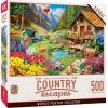 Masterpieces 550 Piece Jigsaw Puzzle for Adults and Family – Away from it All – 18″x24″(Gentle Days  Quiet Nights)