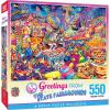 MasterPieces 550 Piece Jigsaw Puzzle for Adults, Family, Or Youth – Greetings from The State Fairgrounds – 18″x24″
