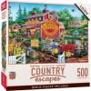 Masterpieces 550 Piece Jigsaw Puzzle for Adults and Family – Away from it All – 18″x24″(Antique Barn)