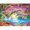 MasterPieces 300 Piece EZ Grip Jigsaw Puzzle – Fantasy Isle – 18″x24″(Fantasy Isle)