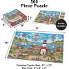 MasterPieces – 550 Piece Jigsaw Puzzle, Crosswinds, Fun for Adults, Family, Kids, 18″ x 24″(Balloons over the Bay)