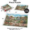 MasterPieces – 550 Piece Jigsaw Puzzle, Crosswinds, Fun for Adults, Family, Kids, 18″ x 24″(Crookshanks Magical Elixir)