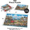 MasterPieces – 550 Piece Jigsaw Puzzle, Crosswinds, Fun for Adults, Family, Kids, 18″ x 24″(Dockside Activities)