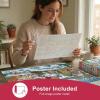 MasterPieces – 550 Piece Jigsaw Puzzle, Crosswinds, Fun for Adults, Family, Kids, 18″ x 24″(Snowball Ambush)