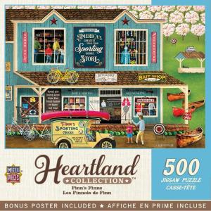 MasterPieces – 550 Piece Jigsaw Puzzle, Crosswinds, Fun for Adults, Family, Kids, 18″ x 24″(Finn’s Finns)