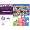 Masterpieces A-Maze-Ing 200 Piece Jigsaw Puzzle for Kids – Space Colony – 14″x19″(Dinosaur Museum)